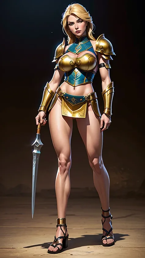 (8K, Best Quality: 1.2), (Masterpiece: 1.37), (Photo, Realism: 1.37), (Ultra High Resolution), Full Body Shot, Perfect Female Body, RAW Picture, 8K, Ultra Detailed, Walking Pose, Shot from the Front, Slow Motion, 21-Year-Old Female Paladin (Perfect Face, P...