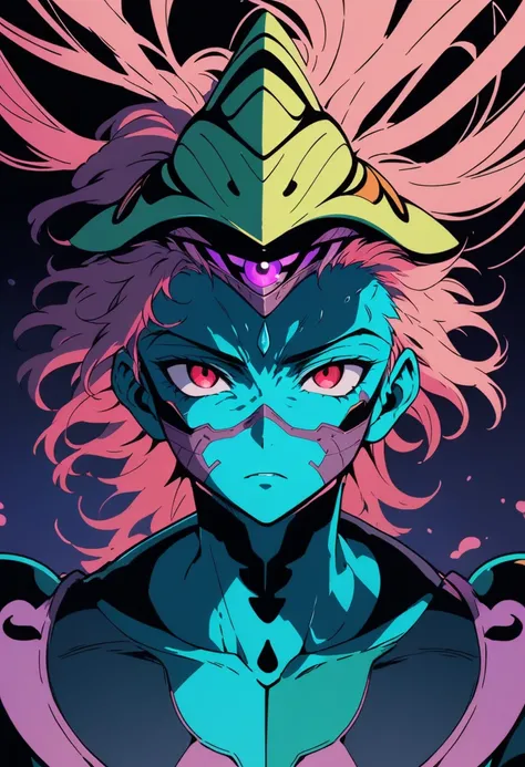 1boy, Meruem, Hunter x Hunter, The chillingly powerful yet philosophically curious Chimera Ant King who serves as the main antagonist in the Chimera Ant arc, challenging the morals and resolve of the heroes, (masterpiece), (best quality), (ultra-detailed),...