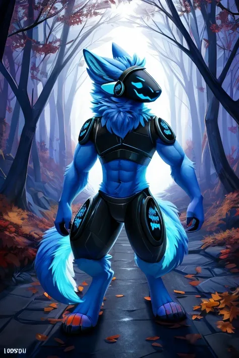 (((Light blue fur protogen))) , big chest, day, sexy, sensual, detailed, uploaded to e621, beautiful and detailed portrait of an anthropomorphic Light blue fur protogen, (((male ))) uploaded to e621, zaush, foxovh, movie lighting, , thicc, alone, ((submiss...