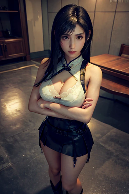 
nsfw,{{{masterpiece}}}, {{{best quality}}}, {{ultra-detailed}}, {{an extremely delicate and beautiful}}
, Tifa Lockhart, 20 years old, voluptuous breasts, ((gigantic breasts)), cleavage, black hair
,{{ full body}}, crossed arms, breast hold, standing, spl...