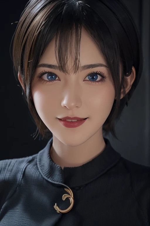 (masterpiece:1.3), (8k, photorealistic, RAW photo, best quality: 1.4), (1girl), beautiful face, (realistic face), (black hair, short hair:1.3), beautiful hairstyle, realistic eyes, beautiful detailed eyes, (realistic skin), beautiful skin, (sweater), absur...