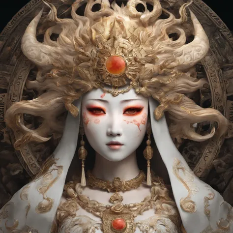 Goddess of the sun. Amaterasu, evil Gohst.