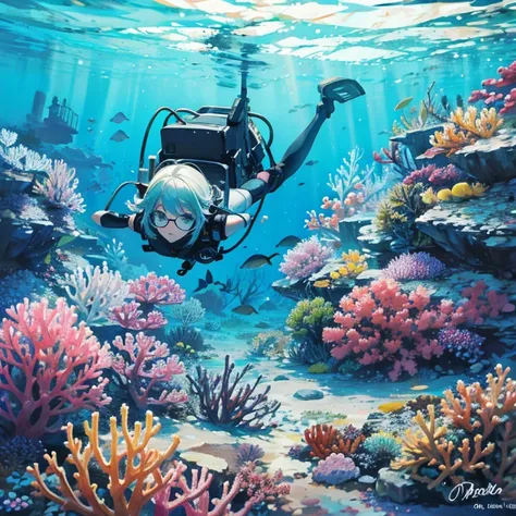 Reef diving.