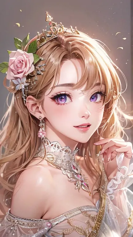 masterpiece、highest quality、High resolution、high quality images、8K, 1 female、skin luster、Texture of skin and clothing、Expression of fine eyes、Shiny latte colored hair,long hair girl, Manga inspired by Lee Jong-suk, trending on deviantart, realism, detailed...