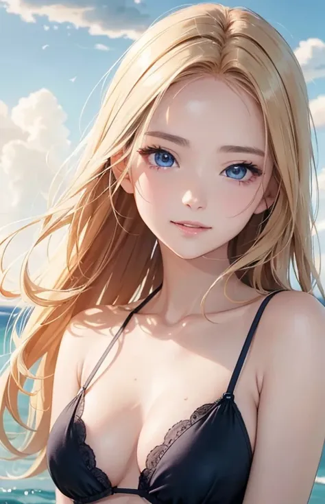 masterpiece、highest quality、High resolution、high quality images、8K, 1 female、skin luster、Texture of skin and clothing、Expression of fine eyes、Shiny golden hair,long hair girl, Manga inspired by Lee Jong-suk, trending on deviantart, realism, detailed manga ...