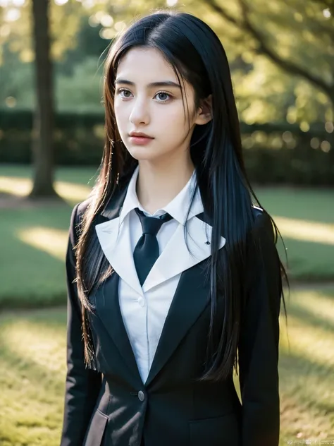 ( masterpiece, top quality, best quality,8k,17 years old girl,ultra detailed,raw photo:1.5),(photorealistic:1.4), (long black hair:1.5), (cinematic lighting), PerfectNwsjMajic, , Surrealism, UHD, ccurate, Super detail, textured skin, High detail, Best qual...