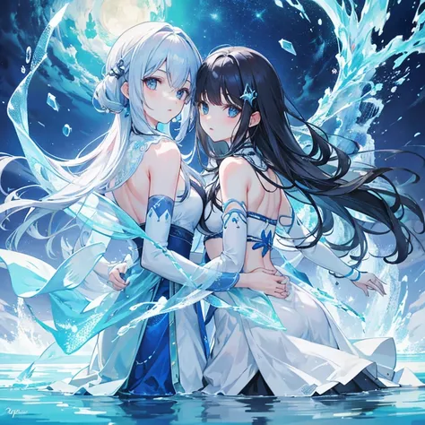 Sisters of water and ice.