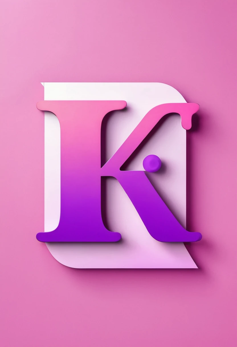 Sales logo with the initials KB in pink and lilac colors with image