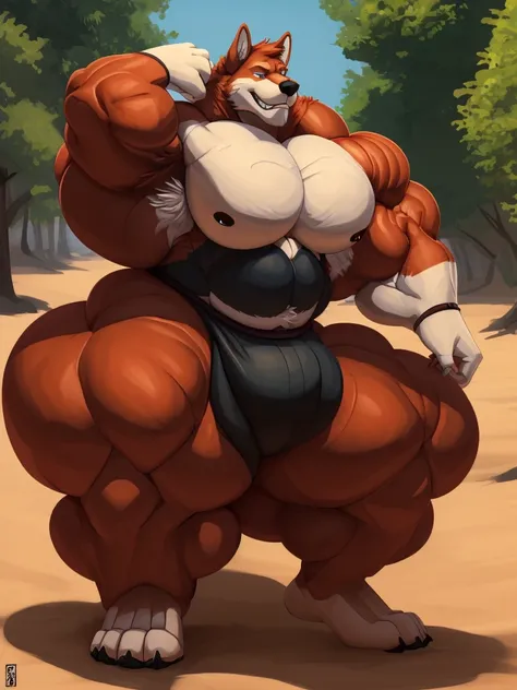 4k, high resolution, best quality, perfect lightning, perfect, solo, anthro, young, boy,white wolf:2.0, furry body, (fluffy mane:1.2), fluffy tail, male, adult, (bulky2:0, thick muscles2:0, huge muscles:2.0, hyper muscles:2.0), (thick biceps, veiny biceps,...