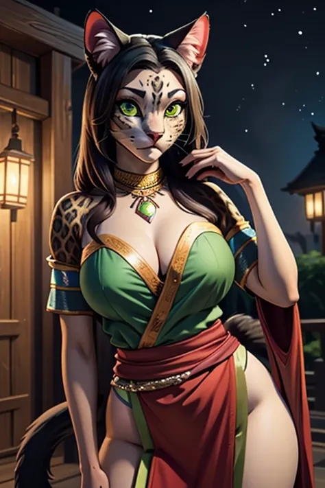 ((super high quality)), ((master piece)), girl khajiit, shinobi girl, artificial cat, furry cat, ((Only cat ears, There is no other)), ((there&#39;s a cat there&#39;short fluffy tail on the back)), ((face clean)), beautiful cute face, beautiful woman&#39;s...