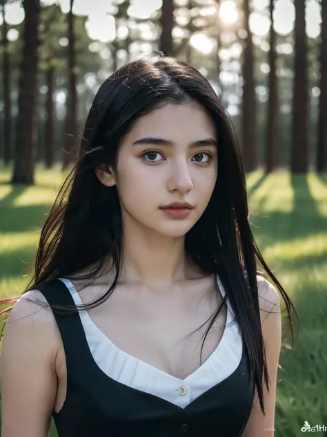 ( masterpiece, top quality, best quality,8k,17 years old girl,ultra detailed,raw photo:1.5),(photorealistic:1.4), (long black hair:1.5), (cinematic lighting), PerfectNwsjMajic, , Surrealism, UHD, ccurate, Super detail, textured skin, High detail, Best qual...