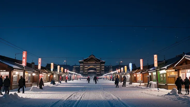 Asahikawa Winter Festival　scenery