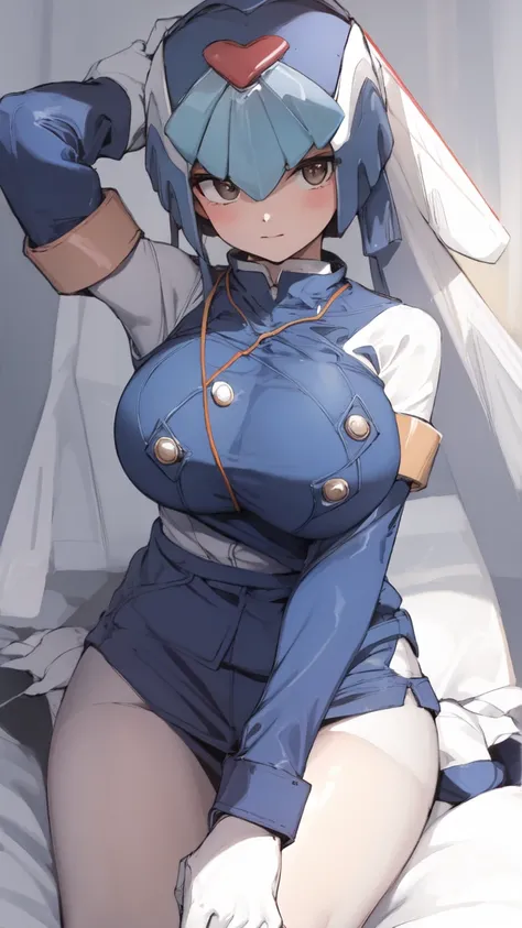  sonrojarse  , Nurse outfit