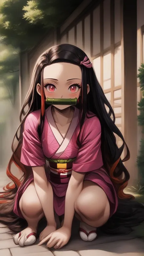 1 chica,kamado nezuko,