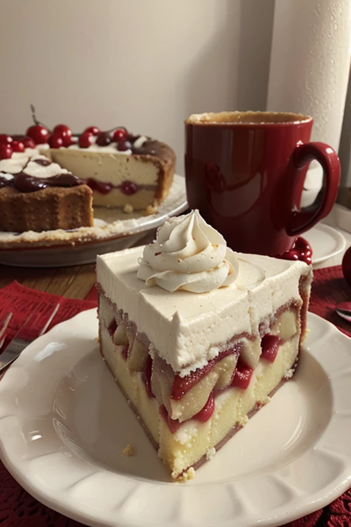 pie sweet cake cofe christmass photo