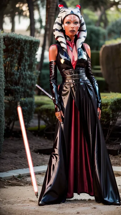 ahsoka brainwashed by the galactic empire. (((wearing seductive latex)))