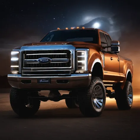 # The Super Truck

In the heart of the city, where neon lights dance,
There roared a mighty truck, a true marvel of chance.
Its wheels spun like galaxies, chrome gleaming bright,
A symphony of horsepower, under the moons soft light.

## The Hood, a Cosmic ...