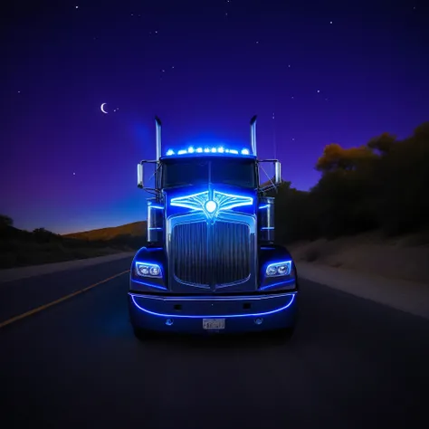 The Sinister Lucifer 

In the heart of the city, where neon lights dance,
There roared a mighty 18-wheeler, a true marvel, The Sinister Lucifer.
In the heart of the city, where neon lights dance,
There roared a mighty truck, a true marvel of chance.
Its wh...