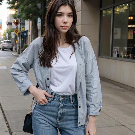 Grace Fulton dressed in casual clothes