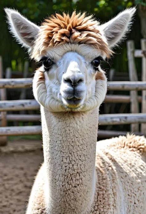 an alpaca