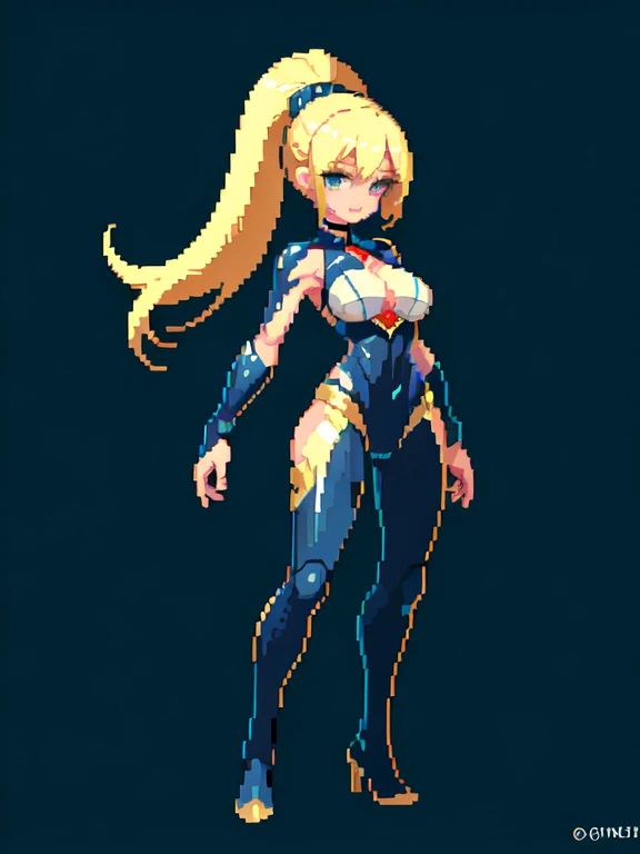 (masterpiece, top quality, best quality), pixel,pixel art,1girl with big chest,riding motocyle,night city,full body, 
 