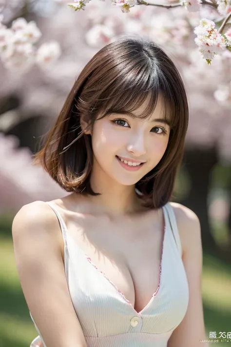 (masterpiece:1.3), (8K, Photorealistic, Raw photo, Best image quality: 1.4), Japanese female university student、(Random hairstyle:1.2)、Cleavage:1.2、Super detailed face、Eye for details、double eyelid、Chest to chest、Sharp focus:1.2、Beautiful woman:1.4、Light b...