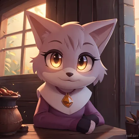 masterpiece, best quality, ultra-detailed, cinematic lighting, beautiful lighting, detailed background,   Evelyn the cat