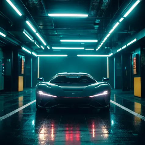 Futuristic car in rainy cyberpunk city
(((Cinema Lighting))), soft cinematic light, Adobe Lightroom, Photo Lab, High resolution, Extensive detail, Extremely detailed, Photorealism, Professional photography