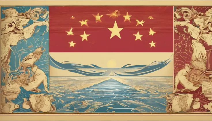 A flag of a country called Aphrodite 