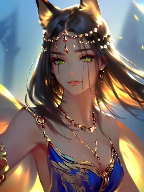 very good illustration, High detail, dynamic angle, beautiful detailing,2D, (Best quality, masterpiece, Beauty, tenderness), Anime, Highly detailed face, very detailed eyes, very detailed background, Ideal lighting, Whole body, 1 girl, One, (Very detailed ...