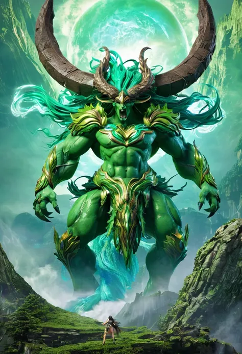 Summoned Beasts　Titan，Goddess of the Earth