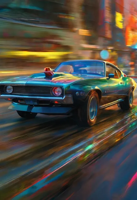 (Motion Blur:1.5), hyperdetailed ((("DRAG_RACING!!!_FAST_SPEED_MOVEMENT))) make a beautiful landscape painting!! Studio Ghibli Deep Color Intricate 8k resolution concept art Natural Lighting Beautiful Composition, beautiful sunlight!!" insanely detailed te...