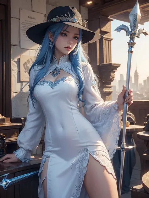 Full body,city,(Roxy) (Witcher mushoku tensei)ultra-detailed, CG, unit, 8k wallpaper),full body, pretty,(masterpiece), (realistic), (photorealistic: 1.2), (raw photo: 1.2), (best quality: 1.2), (detailed face: 1.4), (beautiful detailed eyes: 1.2), (detaile...