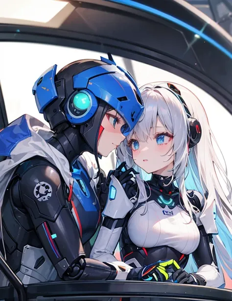 Cute robot love.