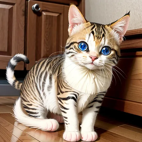 Cute  a cat