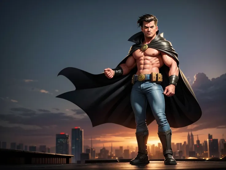 (a person standing on the roof, a hero guarding the safety of the streets),
(best quality,4k,8k,highres,masterpiece:1.2),ultra-detailed,(realistic,photorealistic,photo-realistic:1.37), vibrant colors, dramatic lighting,
(superhero:1.1), vigilante, protecto...