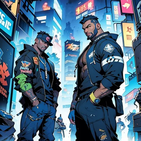 "Get ready for an adrenaline-fueled adventure with the 01 gangstar crew. With their unique blend of street smarts and futuristic technology, they are the ultimate team to take on any challenge. Join them on their latest mission and witness the stunning ren...