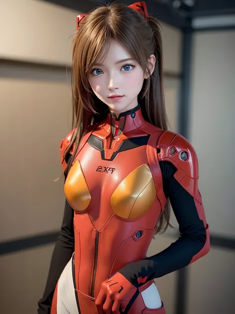 ((Best quality)), ((Masterpiece)), (Details: 1.4), 3D, Asuka Langley Soryu, Asuka, high resolution (high dynamic range), ray tracing, NVIDIA, super resolution, Unreal 5, subsurface scattering ,PBR texturing, post-processing, anisotropic filtering, depth of...