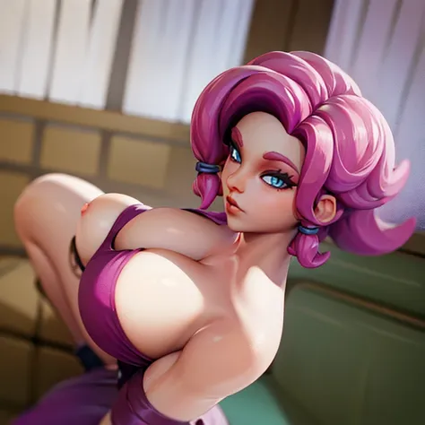  big boob, maeve paladins, maeve sentada encima de una polla