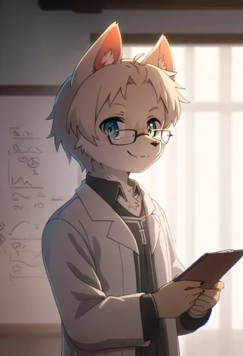 highres, paid reward available, unparalleled masterpiece, street(highly detailed beautiful face and eyes)absurdres, perfect anatomy, good lighting, volumetric lighting, cinematic shadow(angelic handsome 1boy, kemono, solo focus, single, Smiling embarrassed...