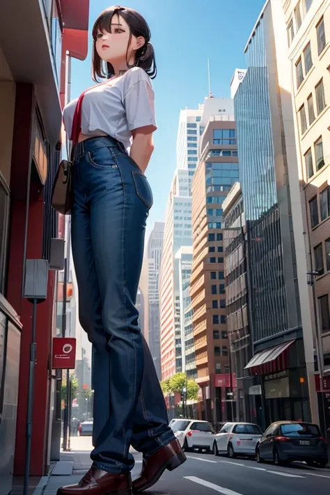 ((50 foot tall girlfriend)) masterpiece, high definition,