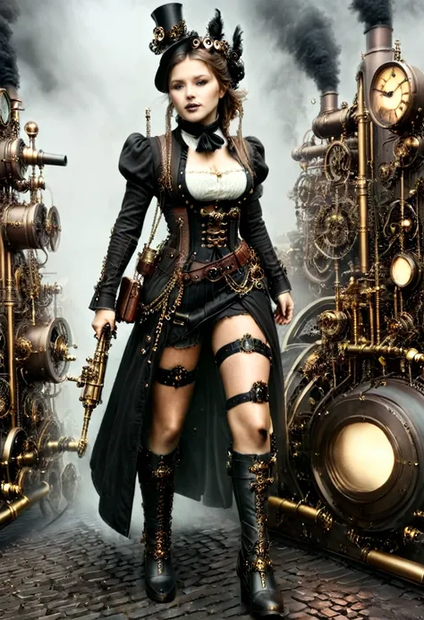 steampunk girl