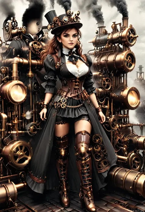 steampunk girl