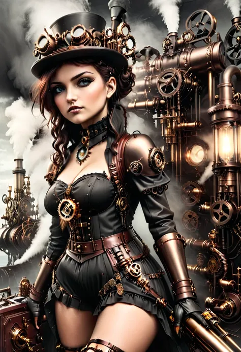 steampunk girl