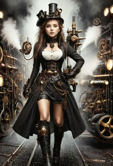 steampunk girl