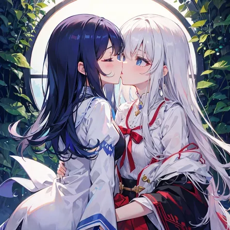 Magical kiss.