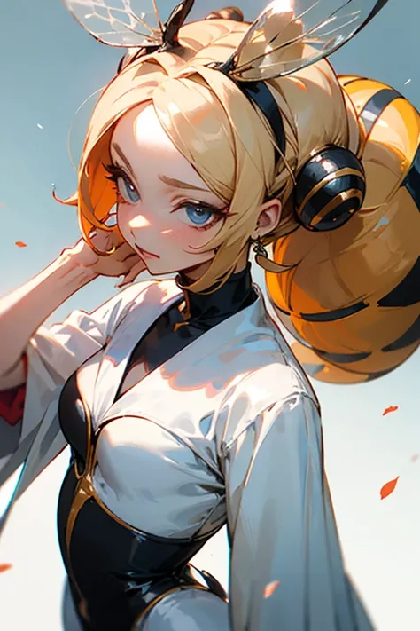 queen bee as a tall anime girl