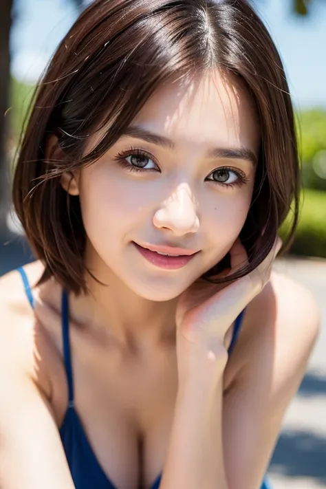 ((highest quality)), ((masterpiece)), (Familiar), Perfect Face, masterpiece、highest quality、High resolution、wallpaper、Realistic、Bright lighting、Professional Lighting、Face Light、Smooth lighting、Japanese women、20th Gen Midplate、so beautiful、Beautiful Skin、Be...