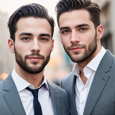 handsome jew men focus on face