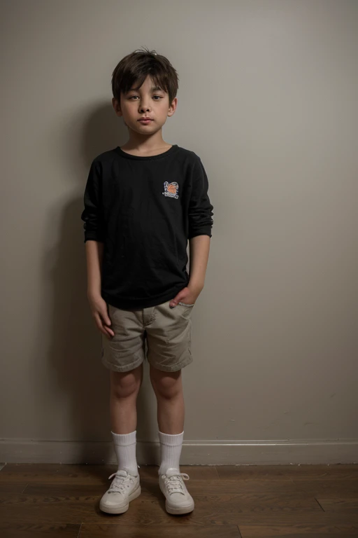 10 year old boy standing 